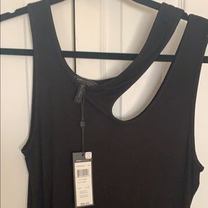 BCBG Maxazria Black Asymmetric Top